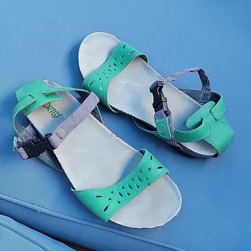 Sports leather ramble sandals 8